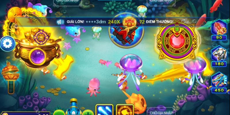 giao diện game bắn cá thần tài 